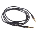 AUX Cable 3.77ft/1M - Copper Shell, Hi-Fi Sound Quality 3.5mm Audio Cable Male to Male/ Auxiliary Cable/ Aux Cord for Car Stereo, iPhone, iPod, Echo Dot, Sony, Beats and More - Black