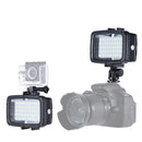 Waterproof LED Video Light 40m Diving Fill-in Light Ultra Bright 1800Lm 60-LED 5500K 12W 3-Modes Studio Light for GoPro Action Camera Sony Canon DSLR Cameras