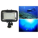 Waterproof LED Video Light 40m Diving Fill-in Light Ultra Bright 1800Lm 60-LED 5500K 12W 3-Modes Studio Light for GoPro Action Camera Sony Canon DSLR Cameras