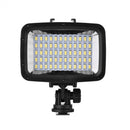 Waterproof LED Video Light 40m Diving Fill-in Light Ultra Bright 1800Lm 60-LED 5500K 12W 3-Modes Studio Light for GoPro Action Camera Sony Canon DSLR Cameras