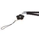 Multicolor Lanyard Strap Holder for Mobile Phone Key Chain ID Badge Cards Black
