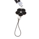 Multicolor Lanyard Strap Holder for Mobile Phone Key Chain ID Badge Cards Black