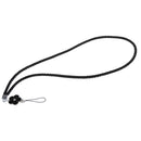 Multicolor Lanyard Strap Holder for Mobile Phone Key Chain ID Badge Cards Black
