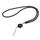 Multicolor Lanyard Strap Holder for Mobile Phone Key Chain ID Badge Cards Black