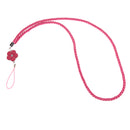 Lanyard Keychain Key Chain ID Badge Cell Phone MP3 MP4 Holder Wrist Straps Rose Red