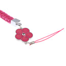 Lanyard Keychain Key Chain ID Badge Cell Phone MP3 MP4 Holder Wrist Straps Rose Red