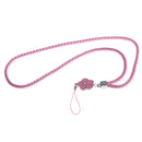 Hand Wrist Straps Lanyard Holder For MP3 MP4 Camera Mobile Phone USB 46cm Pink