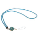 Hand Wrist Straps Lanyard Holder For MP3 MP4 Camera Mobile Phone USB 46cm Blue