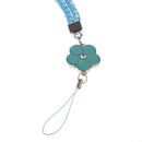 Hand Wrist Straps Lanyard Holder For MP3 MP4 Camera Mobile Phone USB 46cm Blue