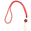 Lanyard Keychain Key Chain ID Badge Cell Phone MP3 MP4 Holder Wrist Straps Red