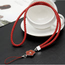 Lanyard Keychain Key Chain ID Badge Cell Phone MP3 MP4 Holder Wrist Straps Red