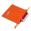 Drawstrap Mobile Phone Flannel Bag Storage bags Single Layer Bundle mini Bags for Smartphones Orange