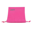 Drawstrap Mobile Phone Flannel Bag Storage bags Single Layer Bundle mini Bags for Smartphones Rose Red
