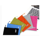 Drawstrap Mobile Phone Flannel Bag Storage bags Single Layer Bundle mini Bags for Smartphones Rose Red