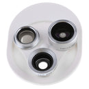 Universal 4 in 1 Phone Lens Kit 198Â°Fisheye 0.63x Wide Angle for Smartphone Silver