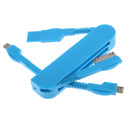 3 in 1 Micro & IOS USB Data Sync Cable Lead Charger for iPhone 4 4s 7 8 Samsung HTC