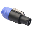 Audio Speaker Plug Twist Lock 4 Pole Speaker Plug for Speakon NL4FC