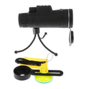 Mobile Mini 40X60 HD Vision Monocular Telescope Outdoor Kits with Tripod and Compass for Fishing,Camping,Sighting and Hiking