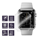TPU Film Screen Protector with Edge to Edge Coverage & Anti-Scratch LCD Cover Guard HD Shield for Apple Watch Series 3, 2 , 1 38mm