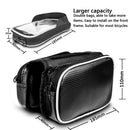 Bike Bag , Waterproof Bicycle Top Tube Bag Touch Screen Phone Holder for iPhone X 6 7 Plus 8 / Samsung Galaxy s7 s6 note BMX / Road / Mountain Bike Bag Cellphone Below 5.5 Inch