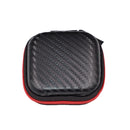 KZ Earbuds Carrying Case with Internal Mesh Pocket for Earphone or Smartphone's Charging Cable SMD Card USB Cable Earphone Black
