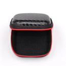 KZ Earbuds Carrying Case with Internal Mesh Pocket for Earphone or Smartphone's Charging Cable SMD Card USB Cable Earphone Black