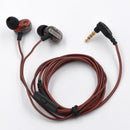 KZ ZSE In Ear Headphone Dynamic Dual Driver Earphone HiFi Bass Music Earbud Sport Running Headset Noise Isolating
