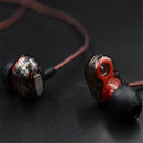 KZ ZSE In Ear Headphone Dynamic Dual Driver Earphone HiFi Bass Music Earbud Sport Running Headset Noise Isolating