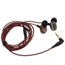 KZ ZSE In Ear Headphone Dynamic Dual Driver Earphone HiFi Bass Music Earbud Sport Running Headset Noise Isolating