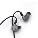 KZ Earphones , In Ear Noise Isolating Sweatproof Sport Headphones Earbuds Earhook Wired Earphones for Running Jogging GymGray