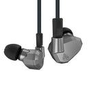 KZ Earphones , In Ear Noise Isolating Sweatproof Sport Headphones Earbuds Earhook Wired Earphones for Running Jogging GymGray