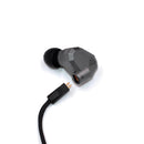 KZ Earphones , In Ear Noise Isolating Sweatproof Sport Headphones Earbuds Earhook Wired Earphones for Running Jogging GymGray