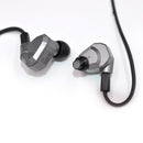 KZ Earphones , In Ear Noise Isolating Sweatproof Sport Headphones Earbuds Earhook Wired Earphones for Running Jogging GymGray