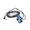 KZ ZS5 2DD+2BA Hybrid In Ear Earphone HiFi Bass Running Sport Earbuds Stereo Noise Isolating Headset Wired Headphone Blue