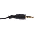 Lavalier Microphone, 3.5mm Wired Lavalier Lapel Clip-on Omnidirectional Condenser Microphone for iPhone & Android Smartphones , Computer Black