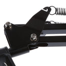 Microphone Arm Stand , Adjustable Microphone Suspension Boom Scissor Arm Stand with Table Mounting Clamp Suitable for Radio Broadcasting Studio, Voice-Over Sound Studio, Stages, and TV Stations