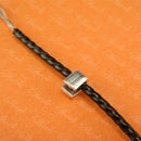 100 Pieces Stainless Steel U Buckle Bolt Earphone Wire Rope Clip Cable Clamp