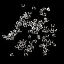 100 Pieces Stainless Steel U Buckle Bolt Earphone Wire Rope Clip Cable Clamp