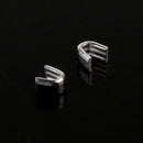 100 Pieces Stainless Steel U Buckle Bolt Earphone Wire Rope Clip Cable Clamp