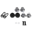 10mm Earpiece Earphone Shell + Ear Pads + Ear Hooks Replacement Set for Audio-Technica Headphone