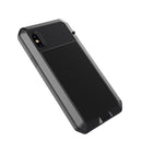 Heavy Duty Aluminum Metal Bumper Frame Anti-Scratch Anti Shock Cover Protector Case for Apple iPhone X black