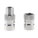 Silver Headphone Wire Multi-Core Cable Earphone 4mm Jack In & 2x 2mm Jack Out Splitter Connector