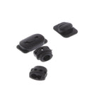 Repair Parts Remote Control Key Shell Case + Volume / Switch /MIC Buttons For Earphones Headphone