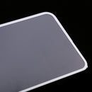 Cell Phone Screen Protector, 9H Hardness Full Coverage Clear Tempered Glass Screen Protector Bubble-Free Anti-Scratch Protective Film for Apple iPhone X 10 Silver Edge