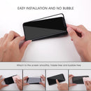 Cell Phone Screen Protector, 9H Hardness Full Coverage Tempered Glass Clear Screen Protector Bubble-Free Anti-Scratch Protective Film for Apple iPhone X 10 Gold Edge