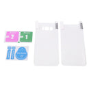 For Samsung Galaxy S8 Full Coverage HD PET Front and Back Screen Protector Shield Case Friendly Anti-Fingerprint Anti-scratch Film Clear