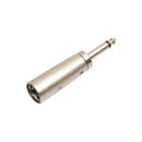 10Pack XLR 3-Pin Male to 1/4-Inch Male Socket Audio Adapter Converter Connector