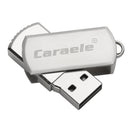 256GB USB 2.0 Flash Drive Memory Stick Fold Storage Thumb Pen Swivel Design Silver