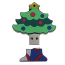 Novelty Cute Christmas Tree Shaped USB 2.0 Flash Drive Memory Stick Thumb Pendrives 32GB