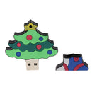 Novelty Cute Christmas Tree Shaped USB 2.0 Flash Drive Memory Stick Thumb Pendrives 32GB